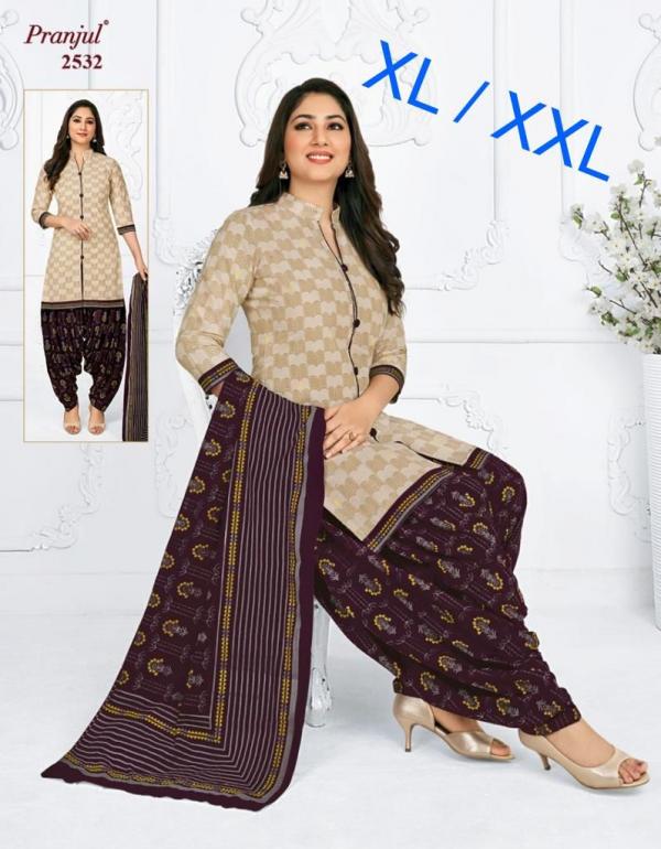 Pranjul Preksha Hit Collection Cotton Designer Patiyala Readymade Suit